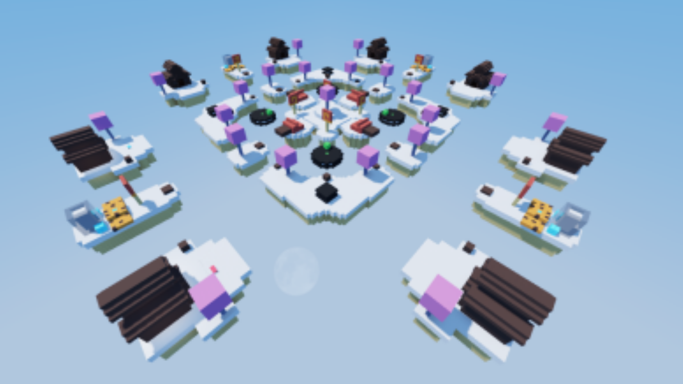 A Roblox Bed Wars Cake 