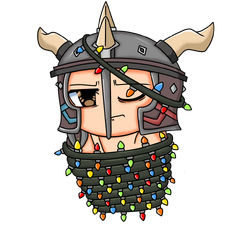 Where's my Rageblade? - Chibi Bedwars Barbarian Design Greeting