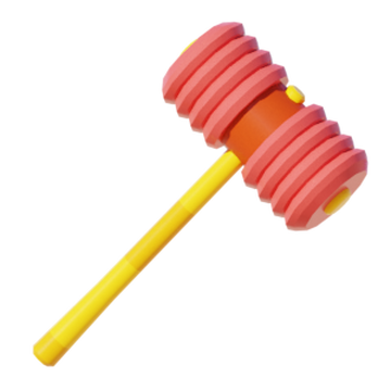 Plastic toy hammer sales