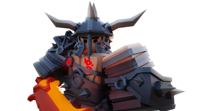 Testing the Nerf barbarian Kit (Roblox Bedwars) 