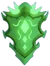 The emerald shield.