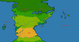 Map of the locations of The Weird Sound map image