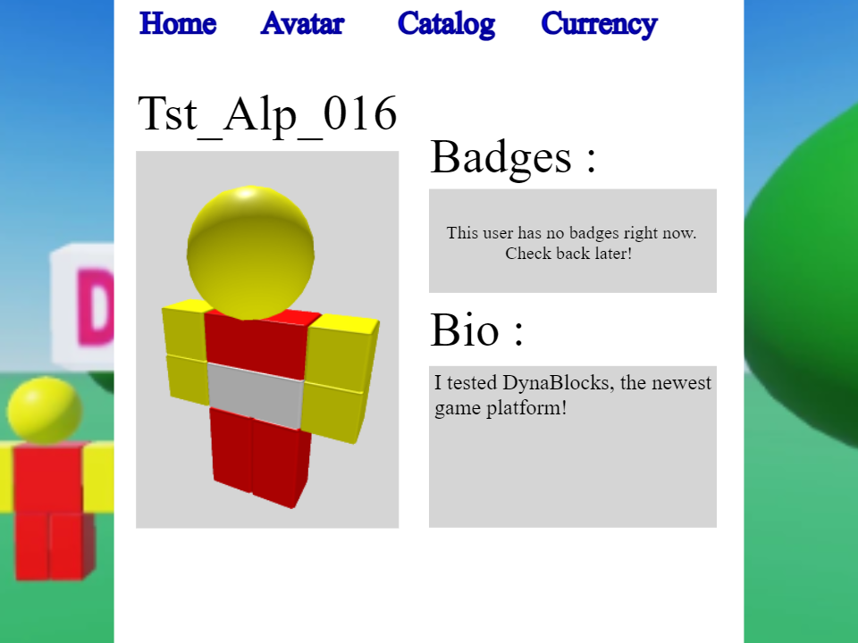 DynaBlocks, Roblox Wiki