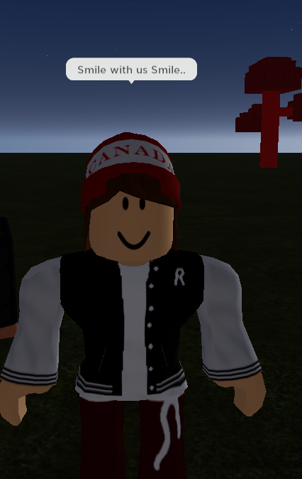 This is my roblox avatar that I made in like 2015 or smthin, I