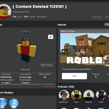 Terminated User Roblox Creepypasta Wiki Fandom - roblox content deleted username