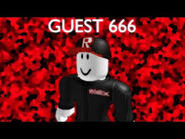 Guest 666 Was Scared  Creepypasta, Guest, Roblox