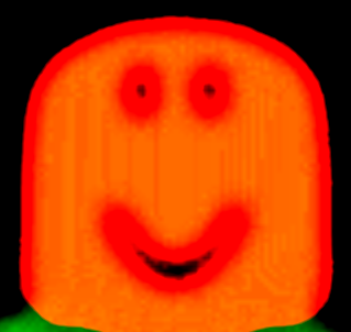 the creepy face - Roblox