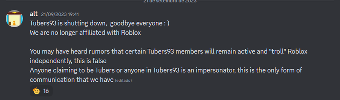 Is Tubers93, the Roblox hacker, coming back in 2022? - Quora