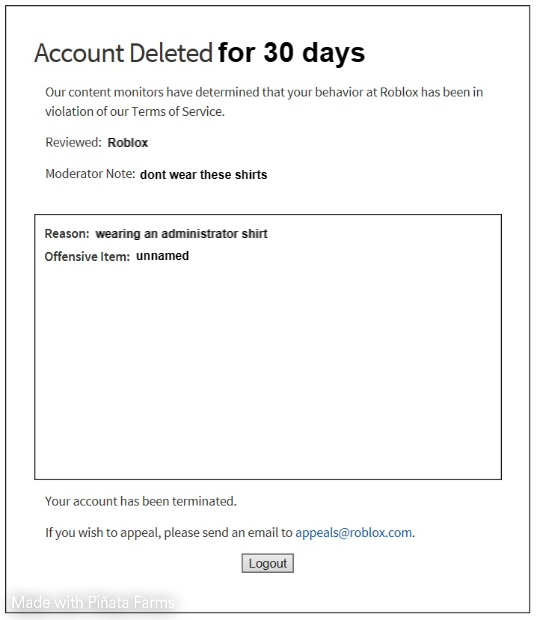 How did my roblox game get content deleted, even tho i never