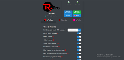 RoPro - Roblox Extension