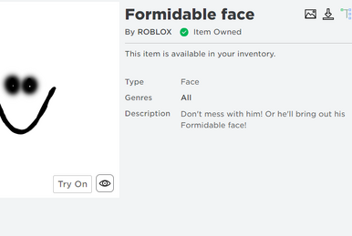 Normal face, Roblox Wiki