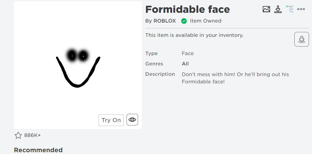 What your Roblox Face says about You 
