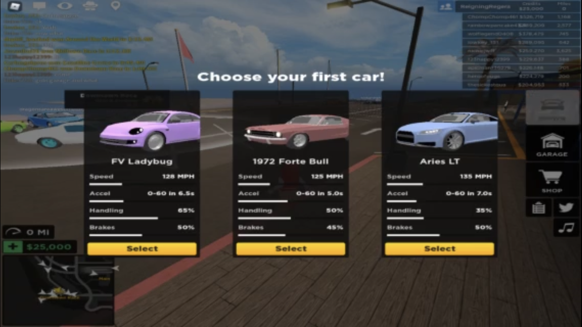 Car Race Simulator - Roblox
