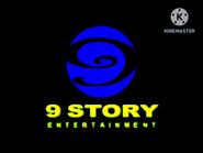 9 Story Entertainment Logo (Black) (2002-2006)