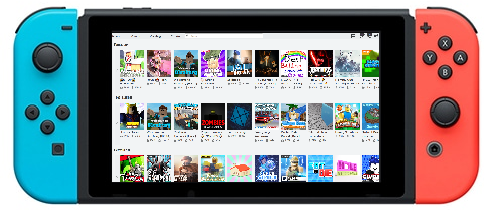 Roblox for Nintendo Switch Consoles