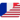 Flag France-USA