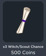 x3 Witch/Scout Chance