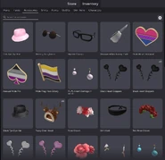 Inventory Accessories Page.png (310 KB) Your accessories, earned from crates
