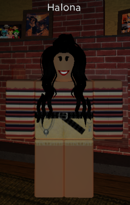 Halona Flicker Wiki Fandom - boho braided bun in black roblox