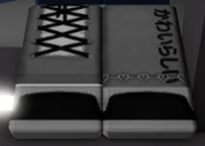 Tamia's Pants.png (107 KB) Tamia's pants placed underneath the hanging clothes over at the Clothes Store.