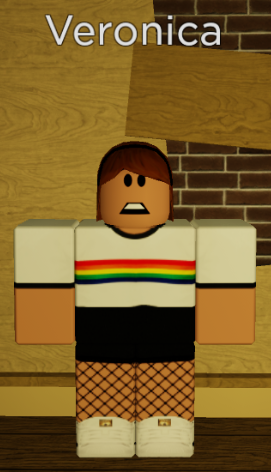 Veronica Flicker Wiki Fandom - roblox black fishnet shorts id code