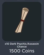 x10 Dark Psychic/Assassin Chance
