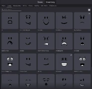 Inventory Faces Page.png (141 KB) Your faces, earned from crates