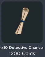 x10 Detective Chance