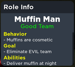 Muffin Man Flicker Wiki Fandom - muffin man roblox id