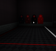 A shooting range at the Armory room. The Head of Sentry’s office can be located there as well