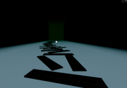 Chivalry, the planks leads the players to a gate. The code for the gate is Chivalrous Knight