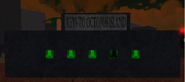 The keys needed for Octopus Island on Shark Island.