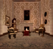 The tea room.