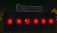 The code needed for Crab Island on Octopus Island.