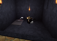 Drifting Informant and Esmay inside the cave at the sanctuary. Drifting Informant will first give the player a small training and then Esmay’s dream can be explored.