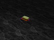 One of Shelly’s sandwiches, picking one up will restore around 15% of the player’s HP.