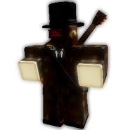 An old render of ClockJpg's avatar created by Aragk.