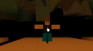 Clicking the scarecrow teleports the player to “Spirit’s Destruction."
