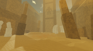 The second area within the Arid Wastes with the Tower in the distance.