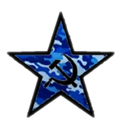 One of the first logos of "spetnaz war team", from February 2012.
