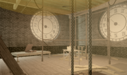 The clock tower at the beginning of by the hour