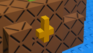 The cross that the player must collect to progress.