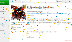 C00lkidd, Robloxian Myth Hunters Brasil Wiki