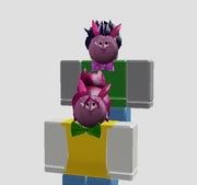 A render of CAROLlNE and CLlNTEN by AnNarwhal