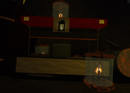A lamp shop that is run by a bug who says “Ya should carry some, just get on them and roll.”
