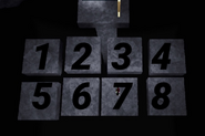 The pillars the player spawns on inside of True_Faces’ memories. Each pillar represents a cookie inside the kitchen.