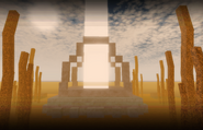 Activated portal in The Jubokko Tree.