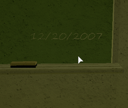 The date on the chalkboard