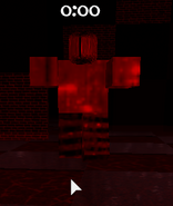 The players will encounter a giant fast NPC that would kick them out of the game if they kill you