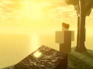 Cegnite gazing into the sky, most likely still searching for Forlak